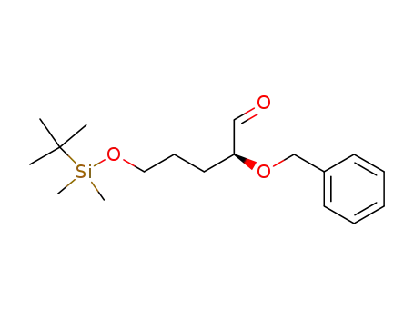 (S)-2-(benzyloxy)-5-(tert-butyldimethylsiloxy)pentanal