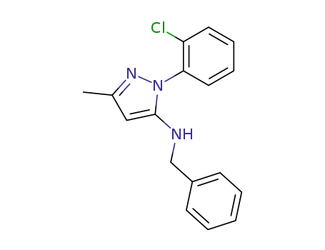 5-Benzylamino-1-(2-chlorophenyl)-3-methylpyrazole