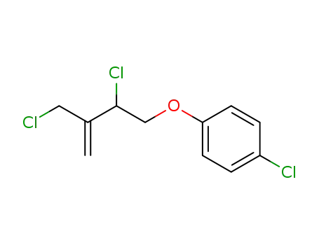 3-chloro-2-chloromethyl-4-(4-chlorophenoxy)-1-butene