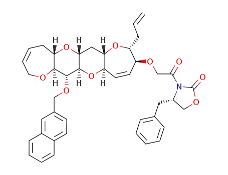 C<sub>42</sub>H<sub>45</sub>NO<sub>9</sub>
