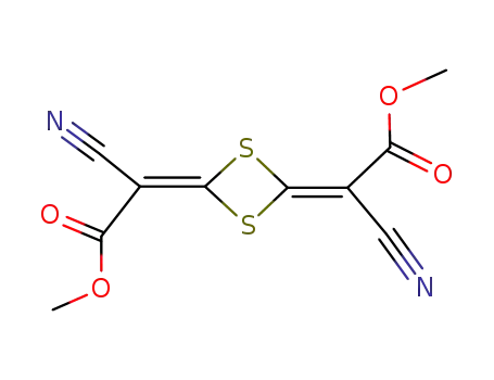 Methyl 2-cyano-2-[4-(1-cyano-2-methoxy-2-oxoethylidene)-1,3-dithietan-2-ylidene]acetate