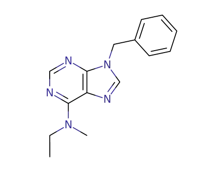 9H-Purin-6-amine, N-ethyl-N-methyl-9-(phenylmethyl)-