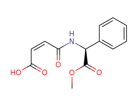 <S(Z)>-4-<<(Methoxycarbonyl)phenylmethyl>amino>-4-oxo-2-butenoic acid
