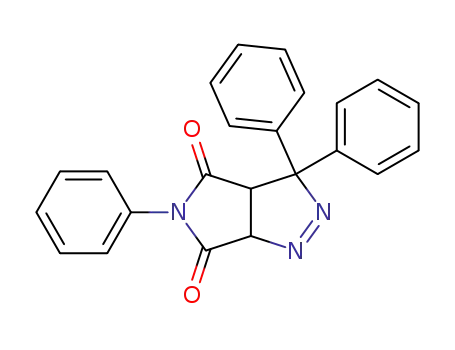 Molecular Structure of 2997-61-7 (3,3-diphenyl-5-phenyl-3,3a,4,5,6,6a-hexahydropyrrolo[3,4-c]pyrazole)