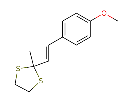 2-[(E)-2-(4-Methoxy-phenyl)-vinyl]-2-methyl-[1,3]dithiolane