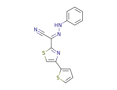 (phenyl-hydrazono)-(4-thiophen-2-yl-thiazol-2-yl)-acetonitrile
