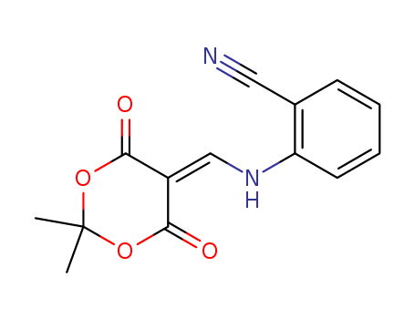 2-[(2,2-DiMethyl-4,6-dioxo-[1,3]dioxan-5-ylideneMethyl)-aMino]-benzonitrile
