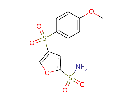 4-(4-Methoxyphenyl)sulfonylfuran-2-sulfonamide