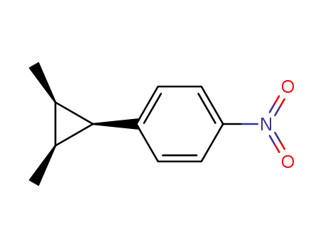 Molecular Structure of 38332-20-6 (1,cis-2-Dimethyl-cis-3-(p-nitrophenyl)-cyclopropan)