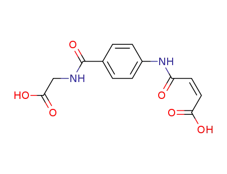 3-[[4-(카르복시메틸카르바모일)페닐]카르바모일]프로프-2-엔산