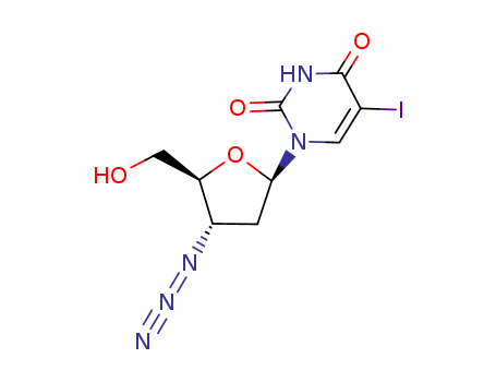 3'-azido-2',3'-dideoxy-5-iodouridine