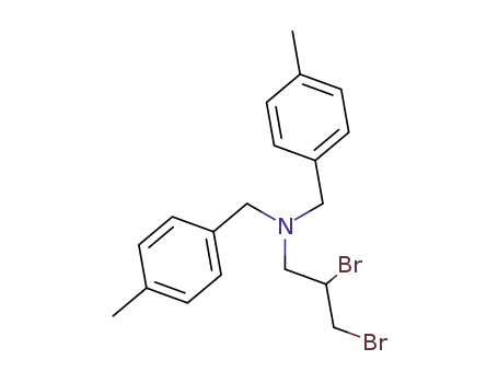 N-(2,3-dibromopropyl)-N,N-di((4-methylphenyl)methyl)amine