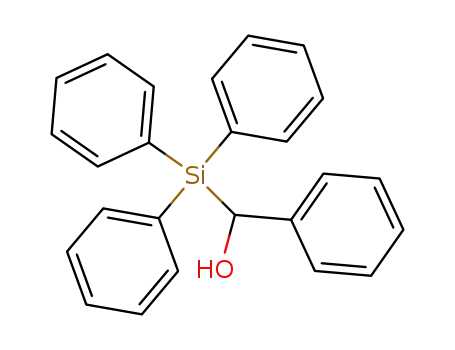 Benzenemethanol, a-(triphenylsilyl)-