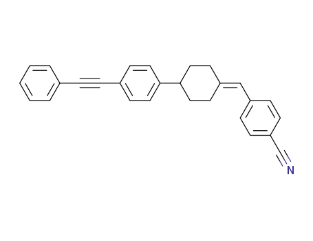 (+/-)-1-<(p-Cyanophenyl)methylene>-4-<4'-(phenylethynyl)phenyl>cyclohexane
