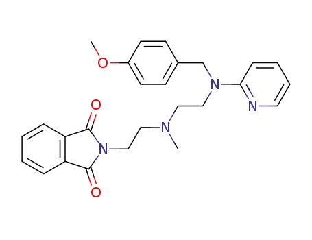 N-(4-methoxybenzyl)-N'-methyl-N'-(2-(N-phthalimido)ethyl)-N-2-pyridinyl-1,2-ethanediamine