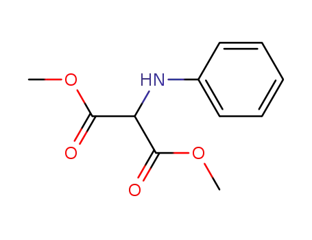 Molecular Structure of 35757-92-7 (Propanedioic acid, (phenylamino)-, dimethyl ester)