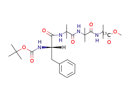 C<sub>26</sub><sup>(13)</sup>CH<sub>42</sub>N<sub>4</sub>O<sub>7</sub>