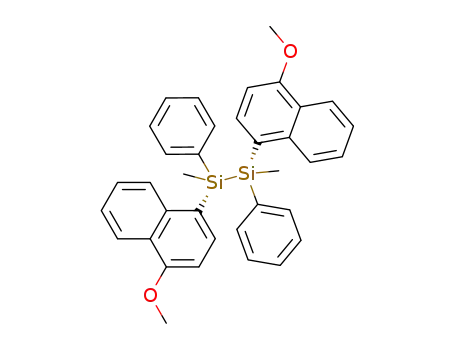 (S,S)-1,2-dimethyl-1,2-di(4-methoxynaphth-1-yl)-1,2-diphenyldisilane
