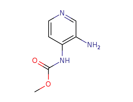 3-amino-4-pyridylcarbamic acid methyl ester