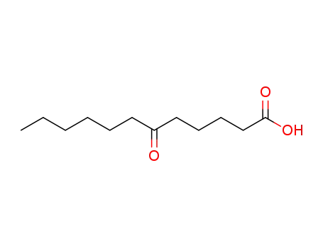 Molecular Structure of 4042-04-0 (Dodecanoic acid, 6-oxo-)