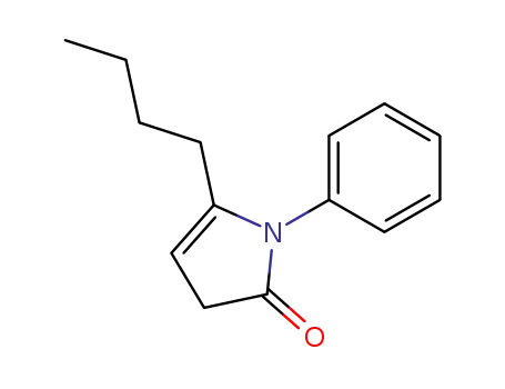 Molecular Structure of 331994-09-3 (5-butyl-1-phenyl-1,3-dihydro-pyrrol-2-one)