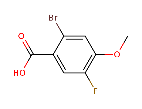 2-Bromo-5-fluoro-4-methoxybenzoic acid