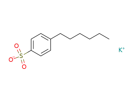 Benzenesulfonic acid, 4-hexyl-, potassium salt