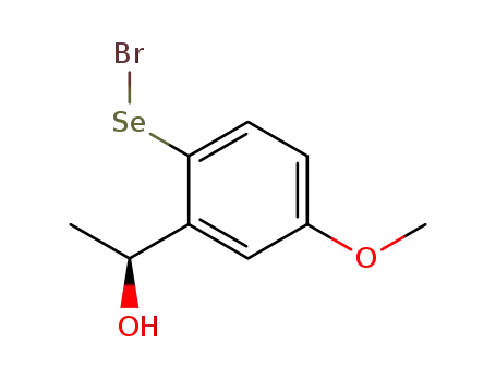 (S)-2-(1-hydroxyethyl)-4-methoxyphenylselenenyl bromide