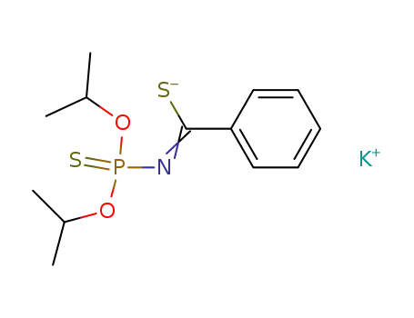 potassium salt of N-diisopropoxythiophosphorylthiobenzamide