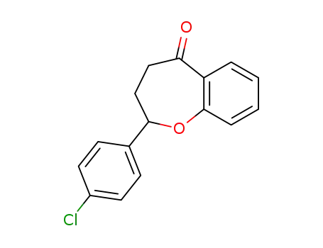 2-(4-Chloro-phenyl)-3,4-dihydro-2H-benzo[b]oxepin-5-one
