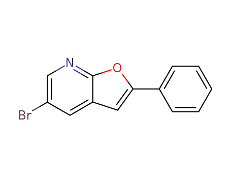 5-Bromo-2-phenylfuro[2,3-b]pyridine