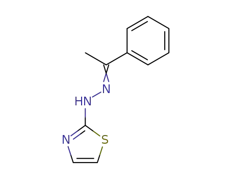 2(3H)-Thiazolone, (1-phenylethylidene)hydrazone