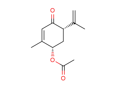 (4S,6S)-4-acetoxy-6-isopropenyl-3-methyl-2-cyclohexen-1-one