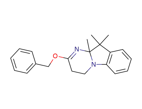 2-(benzyloxy)-10,10,10a-trimethyl-3,4,10,10a-tetrahydropyrimido-<1,2-a>indole