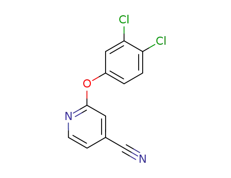 2-(3,4-dichlorophenoxy)pyridine-4-carbonitrile
