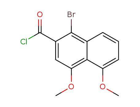 1-Bromo-4,5-dimethoxy-naphthalene-2-carbonyl chloride