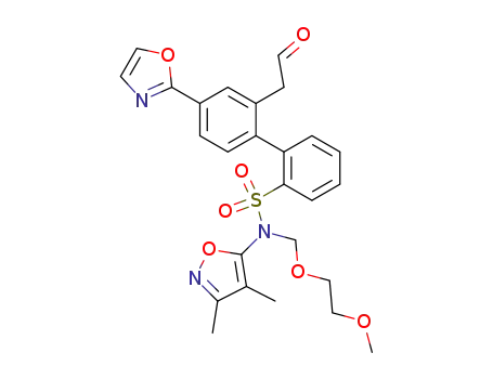 N-(3,4-dimethyl-5-isoxazolyl)-2'-(formylmethyl)-N-[(2-methoxyethoxy)methyl]-4'-(2-oxazolyl)-[1,1'-biphenyl]-2-sulfonamide