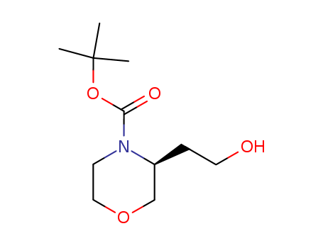 (3S)-3-(2-Hydroxyethyl)-4-morpholinecarboxylic a