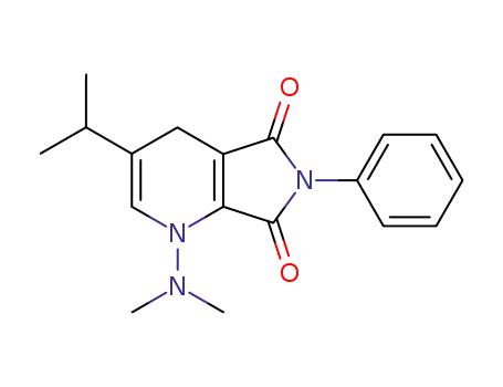 1-(Dimethylamino)-1,4-dihydro-5-isopropyl-N-phenylpyridin-2,3-dicarboximid