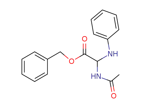 2-acetamido-2-anilinoacetic acid benzyl ester