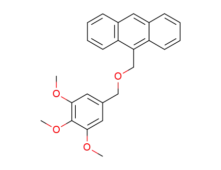 Molecular Structure of 588729-10-6 (Anthracene, 9-[[(3,4,5-trimethoxyphenyl)methoxy]methyl]-)