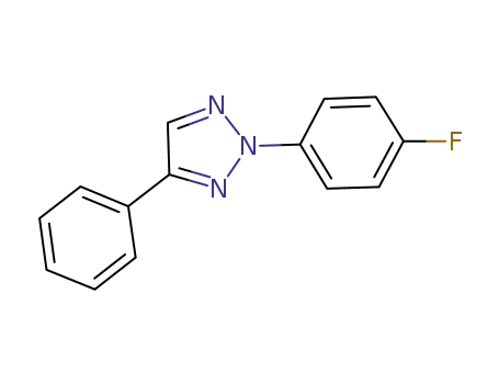 2-(4-fluorophenyl)-4-phenyl-2H-1,2,3-triazole