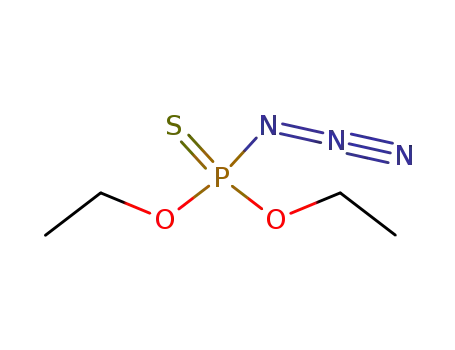 Molecular Structure of 1516-67-2 (O,O-diethyl phosphorazidothioate)