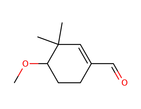 formyl-1 methoxy-4 dimethyl-3,3 cyclohexene-1