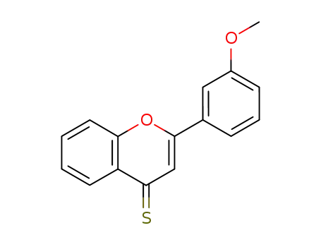 4H-1-Benzopyran-4-thione, 2-(3-methoxyphenyl)-