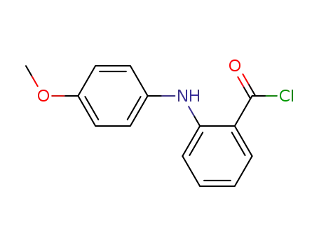 2-[(4-Methoxyphenyl)amino]benzoyl chloride