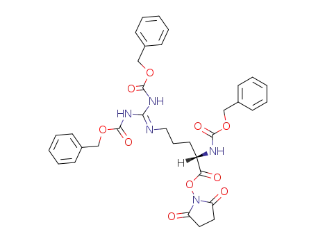 Molecular Structure of 200191-86-2 (Z-D-ARG(Z)2-OSU)