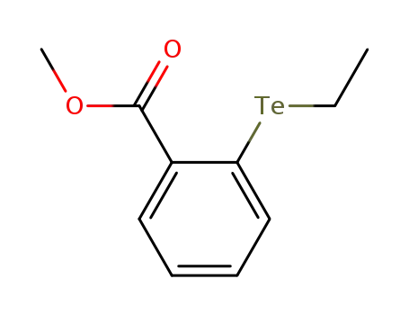 2-Ethyltellanyl-benzoic acid methyl ester