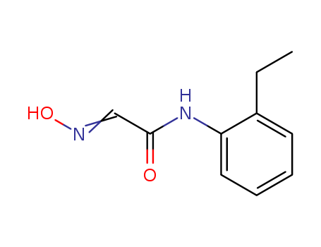 (2Z)-N-(2-ethylphenyl)-2-hydroxyimino-acetamide cas  7509-61-7