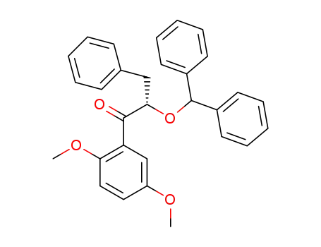 (2S)-2-benzhydryloxy-1-(2,5-dimethoxyphenyl)-3-phenylpropan-1-one